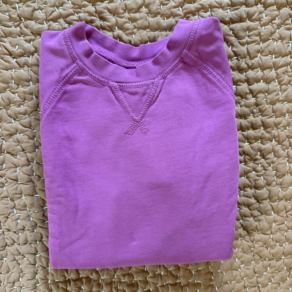 EUC Hanna Andersson Bkb Crewneck Sweatshirt - Size 5 (110)